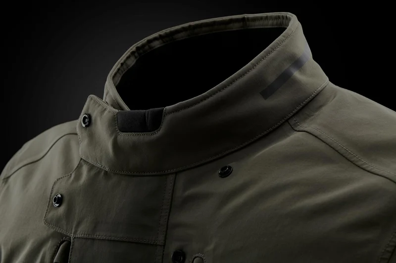 Blouson Moto Homme Furygan HARRIS TROOPER Kaki — CE A