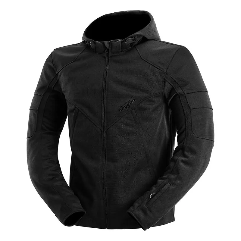 Blouson Moto Homme Furygan EVALD VENTED Noir — CE AA | Été