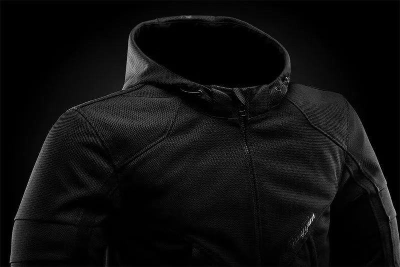 Blouson Moto Homme Furygan EVALD VENTED Noir — CE AA | Été