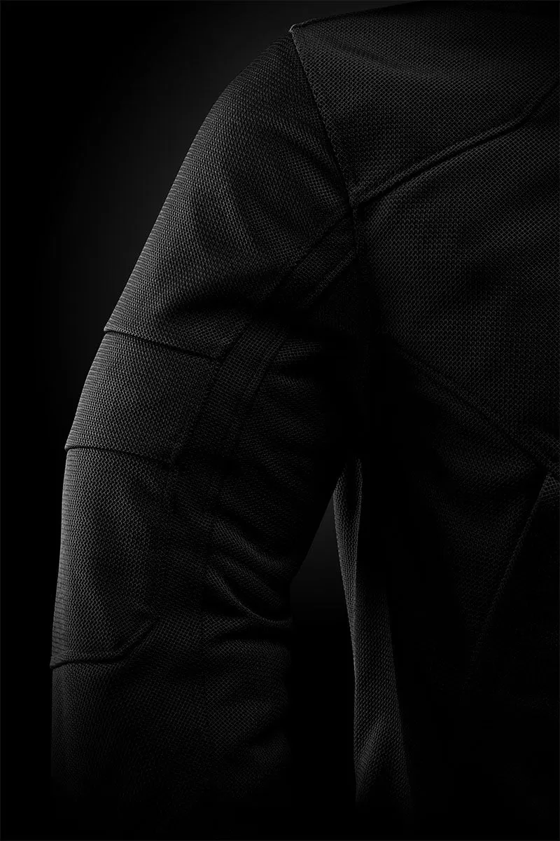 Blouson Moto Homme Furygan EVALD VENTED Noir — CE AA | Été