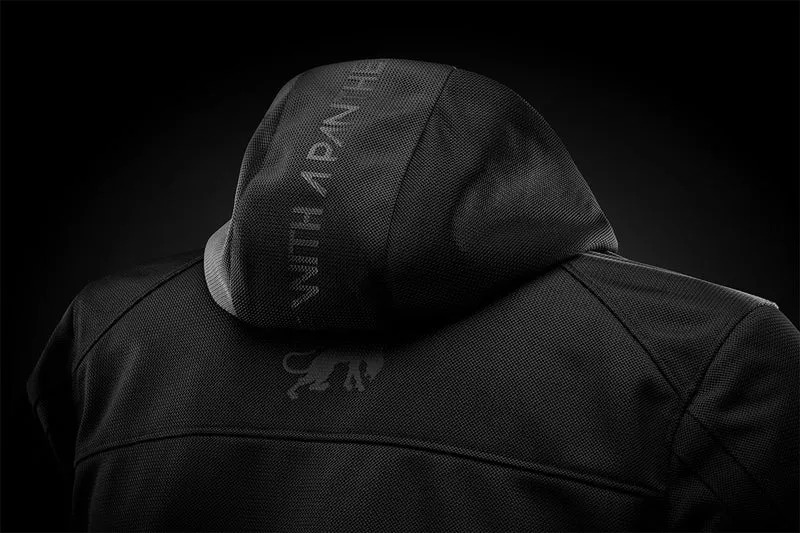 Blouson Moto Homme Furygan EVALD VENTED Noir — CE AA | Été