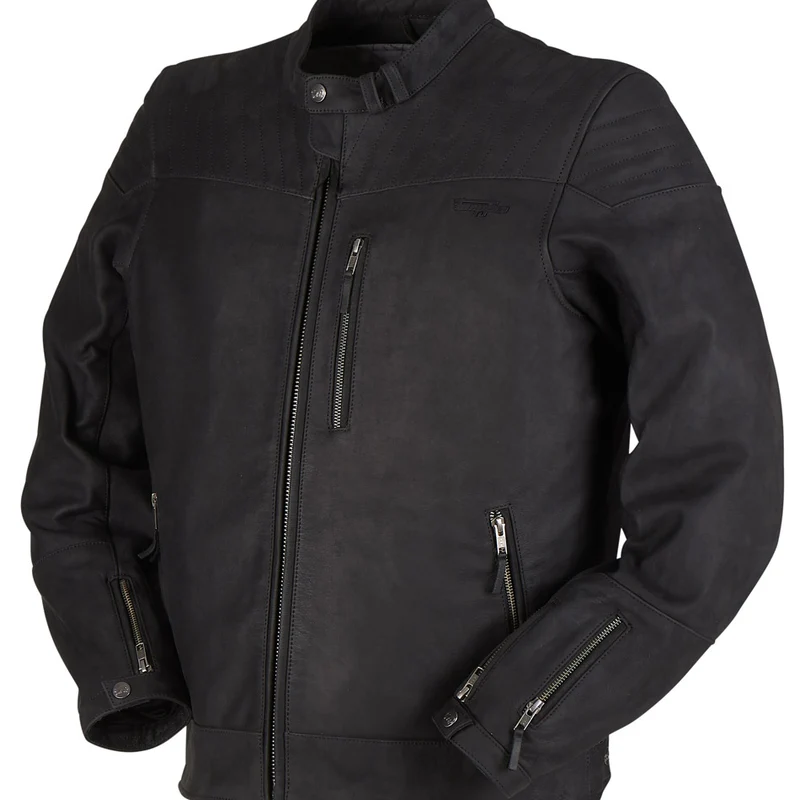 Blouson Moto cuir homme style vintage — CE AA | Furygan CLINT EVO NOir