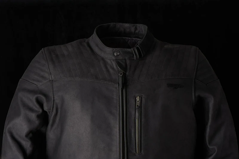 Blouson Moto cuir homme style vintage — CE AA | Furygan CLINT EVO NOir