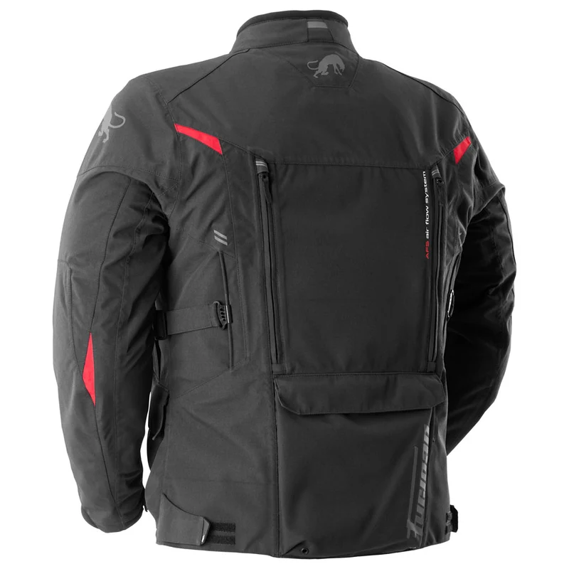 Blouson Moto Homme Furygan CHALLENGER 3C PRIMALOFT® Noir-Rouge — CE AA