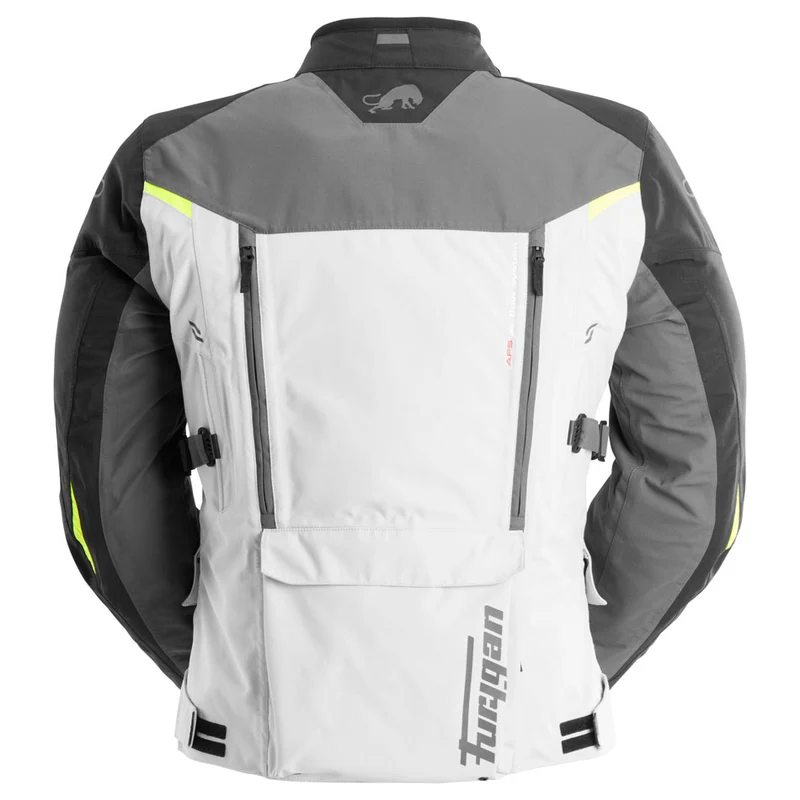 Blouson Moto Homme Furygan CHALLENGER 3C PRIMALOFT® Noir-Pearl-Anthra-Stab — CE AA