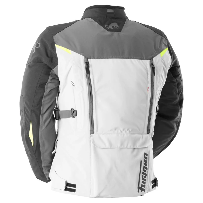 Blouson Moto Homme Furygan CHALLENGER 3C PRIMALOFT® Noir-Pearl-Anthra-Stab — CE AA