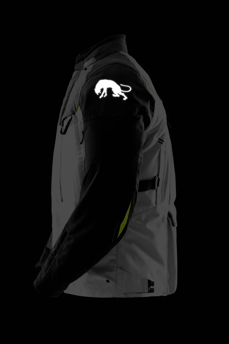 Blouson Moto Homme Furygan CHALLENGER 3C PRIMALOFT® Noir-Pearl-Anthra-Stab — CE AA