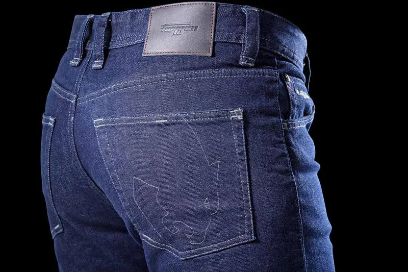 Jean moto été Homme Furygan D03 TAPERED Jean brut — CE A | Été