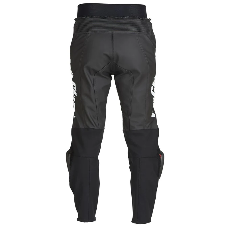 Pantalon Moto Cuir Homme Furygan BUD EVO 3 Noir-Blanc