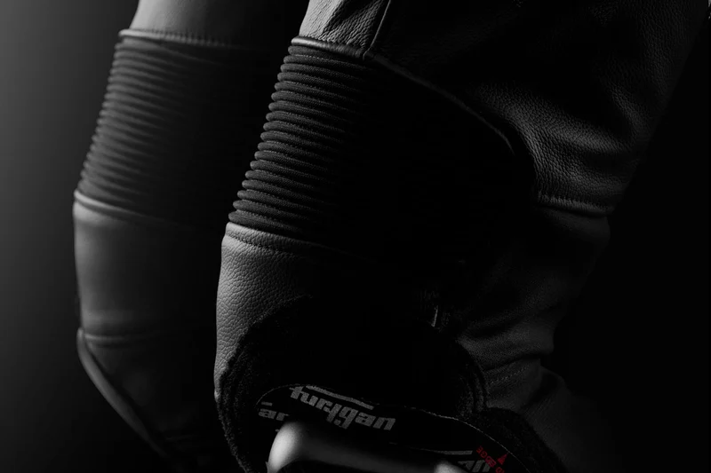 Pantalon Moto Cuir Femme Furygan BUD LADY EVO Noir-Noir — CE AAA