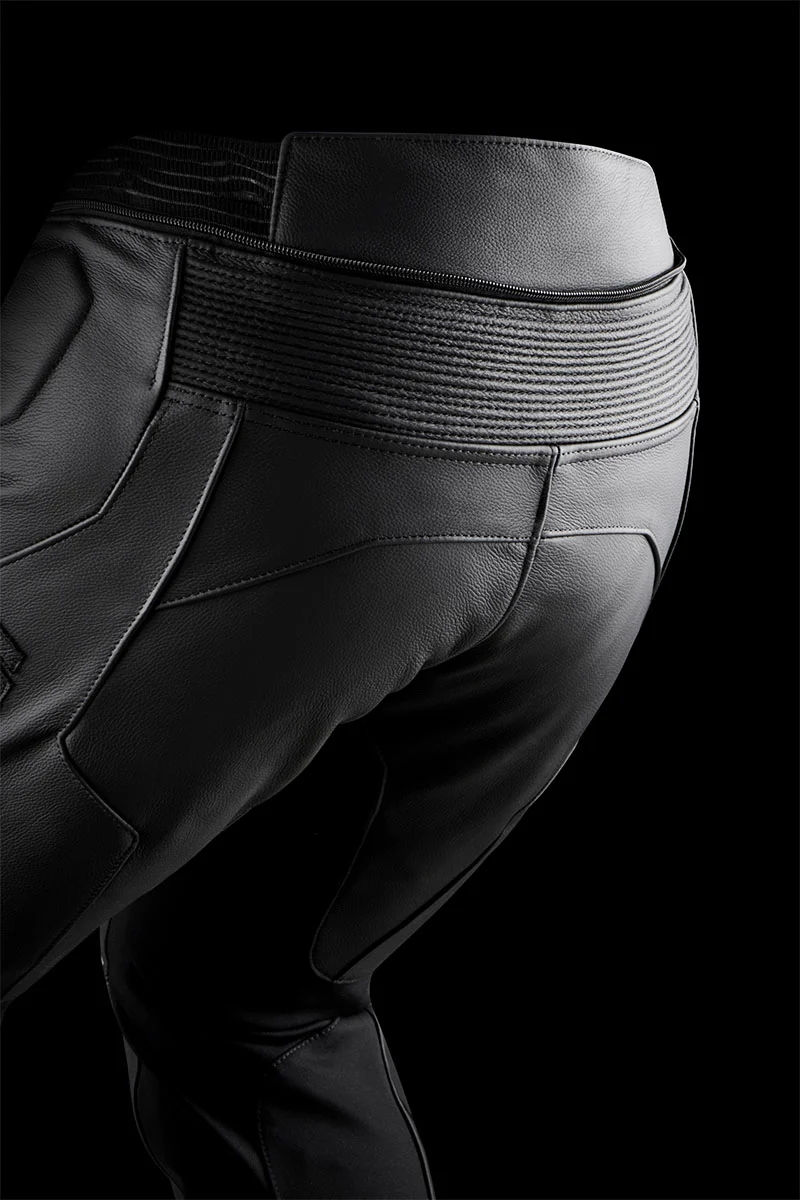 Pantalon Moto Cuir Homme Furygan BOLT Noir — CE AAA