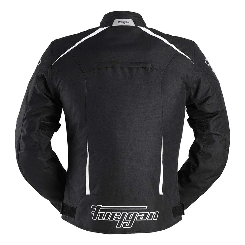 Blouson Moto Homme Furygan YORI Noir-Blanc-Blanc — CE AA