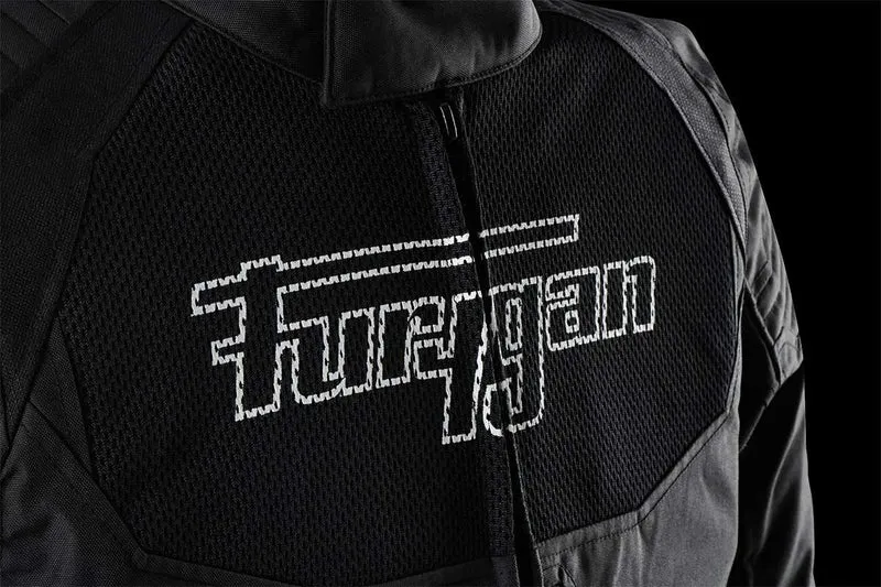 Blouson Moto Homme Furygan WB08 VENTED+ Noir-Blanc — CE A | Été