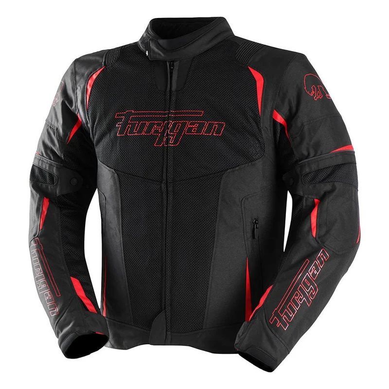 Blouson Moto Homme Furygan ULTRASPARK 3IN1 VENTED+ Noir-Rouge — CE A