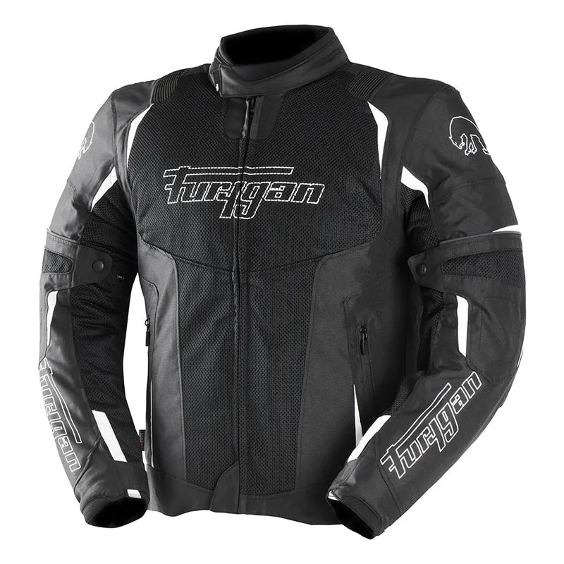 Blouson Moto Homme Furygan ULTRASPARK 3IN1 VENTED+ Noir-Blanc — CE A