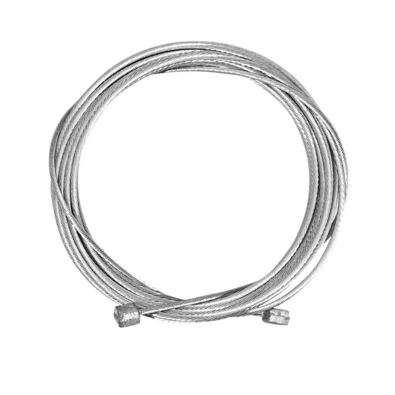 CABLE DE DERAILLEUR NEWTON INOX RENFORCE POUR SHIMANO ET ADAPTABLE 1,1 mm long 2,00 M (BOITE DE 25)
