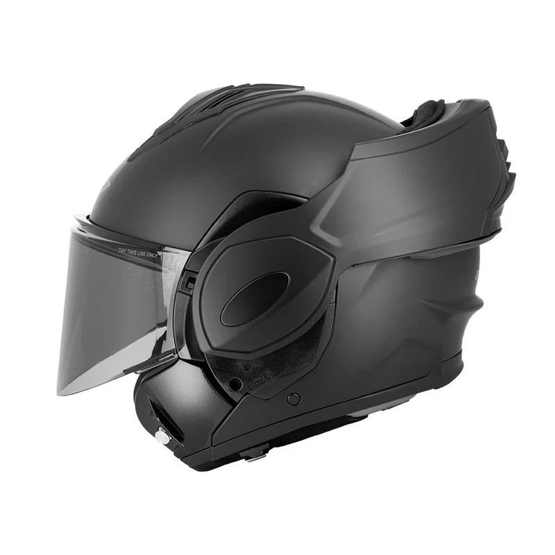 Casque Modulable a 180° | FlipTech Noir Mat