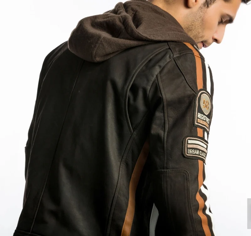 Blouson moto Cuir Vintage Homme : HERITAGE 58™