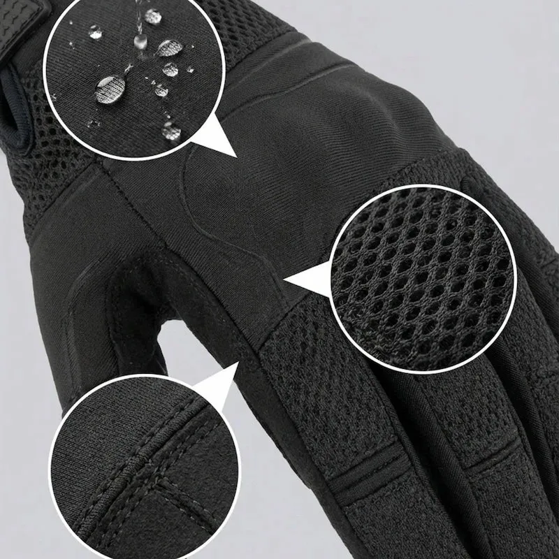Gants Moto Mi-Saison Homologués étanche et respirant - SKINO™