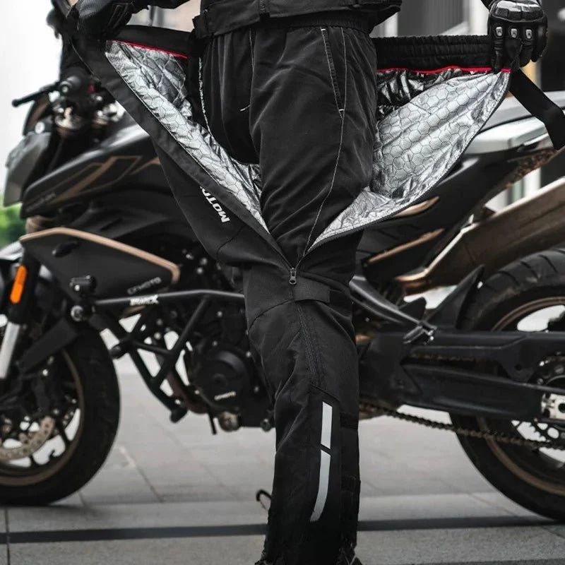 Surpantalon Moto Hiver Chauffant & Étanche | AURORA™