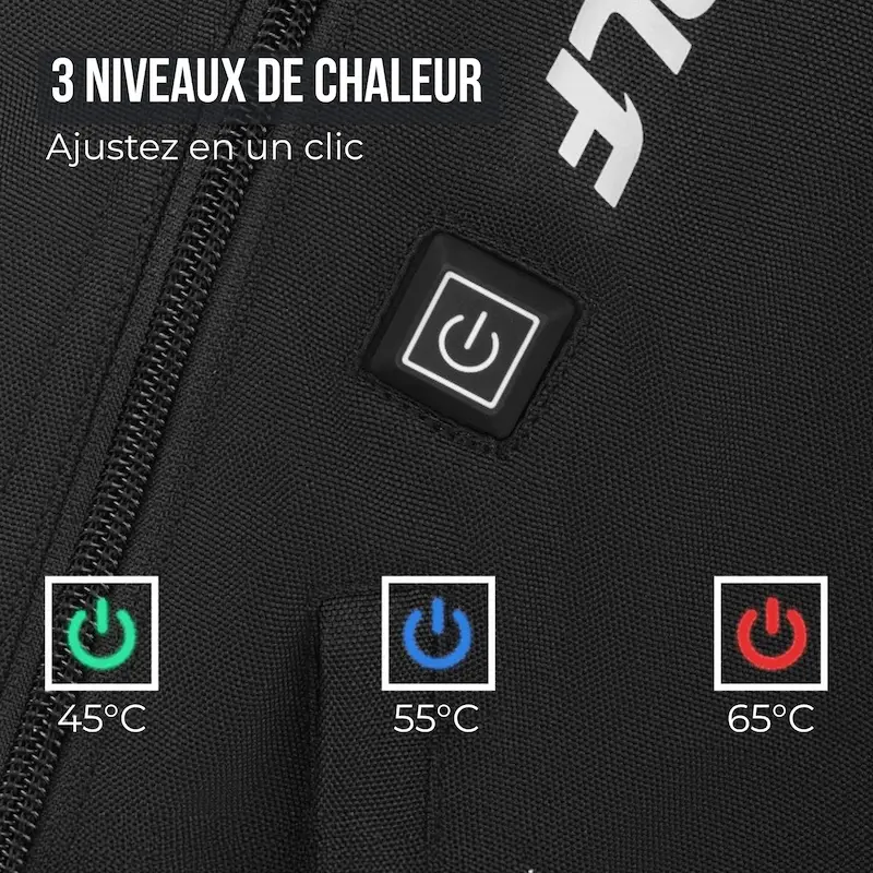 Surpantalon Moto Hiver Chauffant & Étanche | AURORA™
