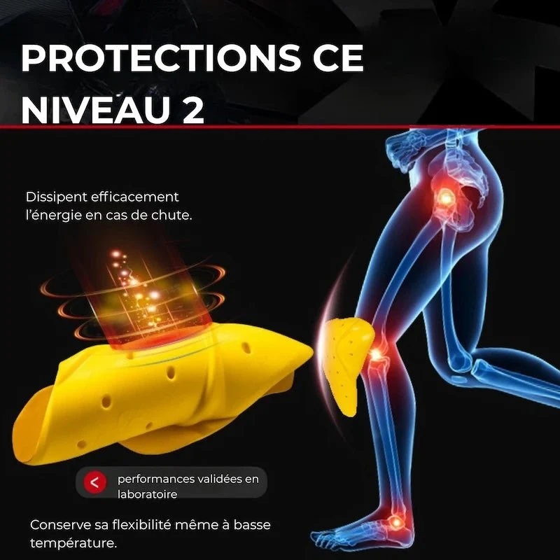 Surpantalon Moto Hiver Homme - Protection Niveau 2 | ICEPRO™ BSDP