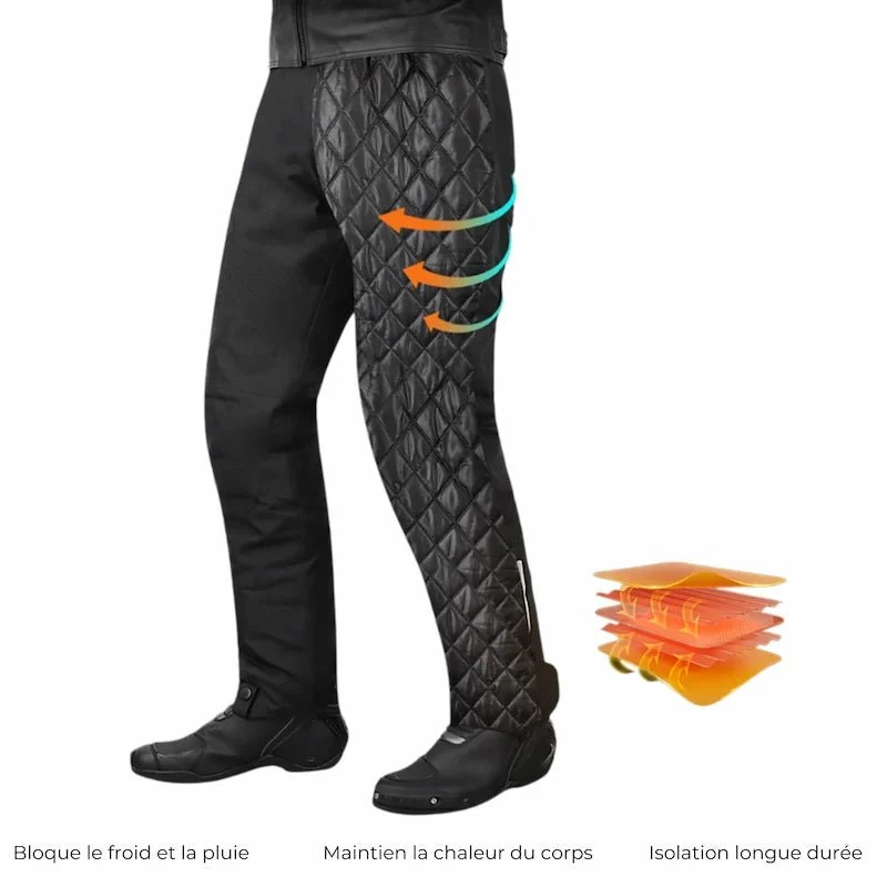 Surpantalon Moto Hiver Homme - Protection Niveau 2 | ICEPRO™ BSDP
