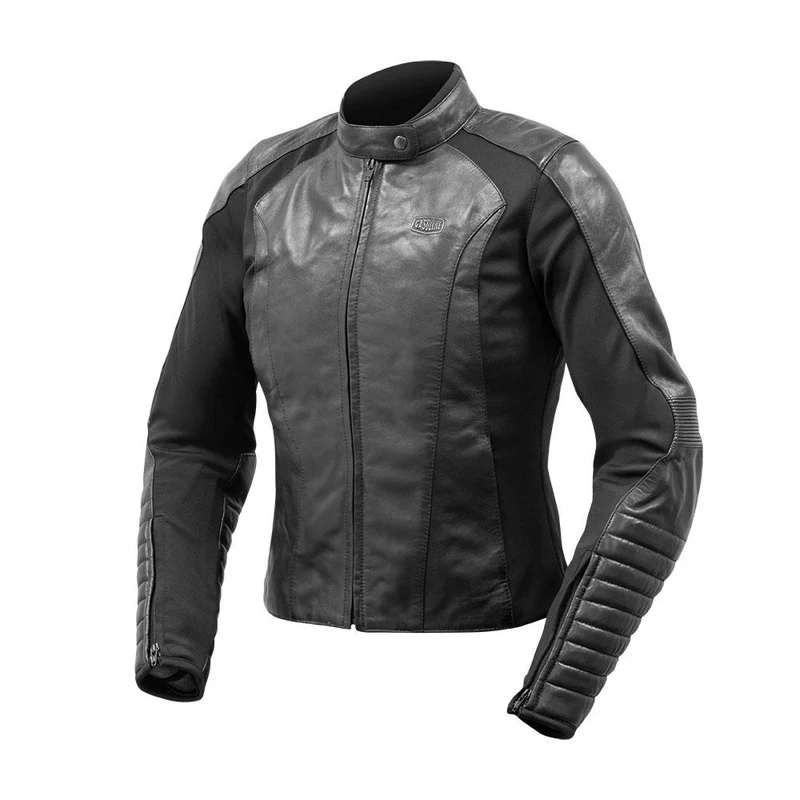 Blouson cuir Moto Femme FELINE™ - Cuir Haut de Gamme & Protection CE