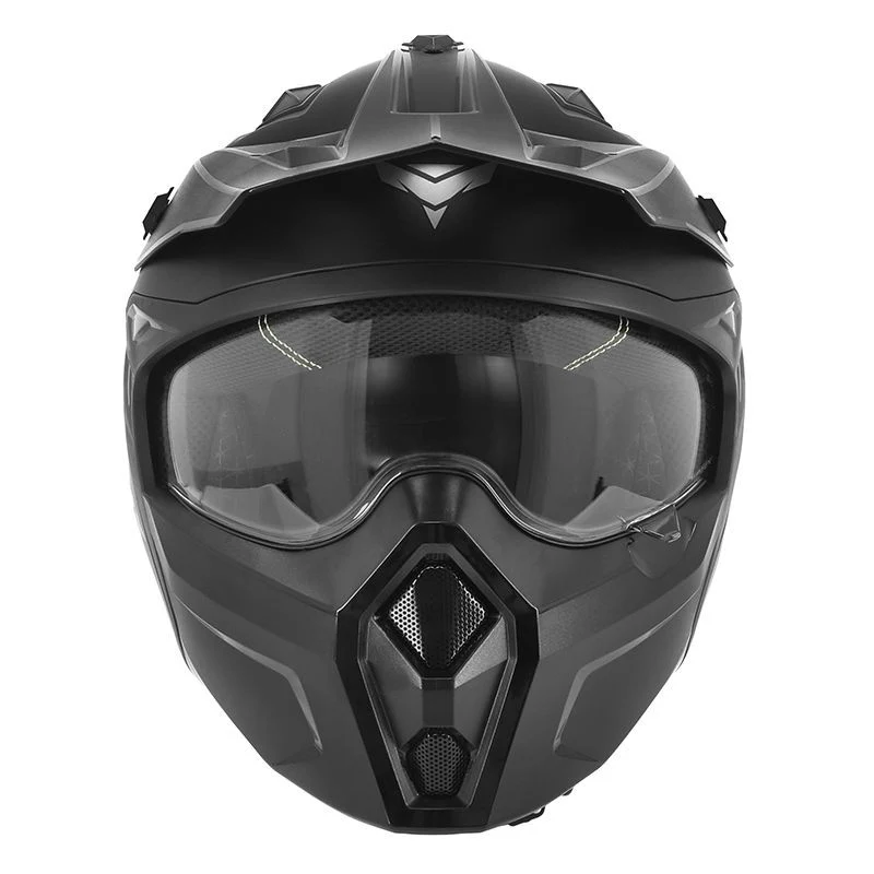 Casque Trial/Enduro ADX AT700 – Noir Mat Transformable avec Mentonnière Amovible (ECE 22.06)