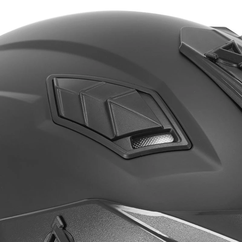 Casque Trial/Enduro ADX AT700 – Noir Mat Transformable avec Mentonnière Amovible (ECE 22.06)
