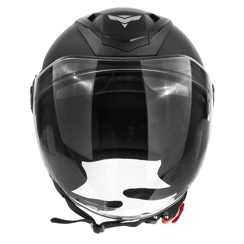 Casque Jet Noir Mat Double Écran – Scooter & Moto Urbain