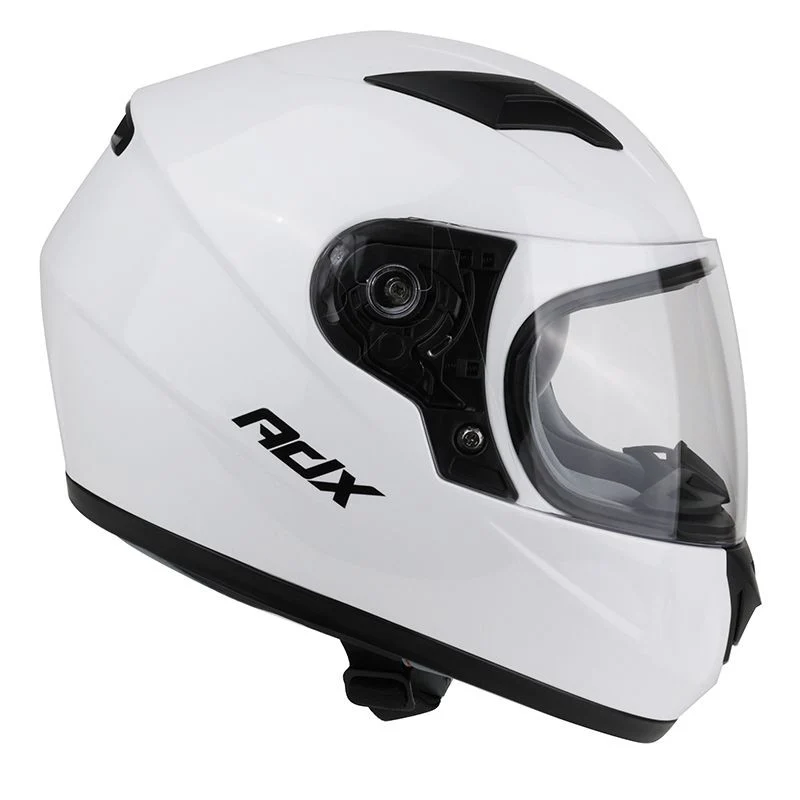 Casque Moto Enfant Intégral ADX AI600 – Blanc Brillant (ECE 22.06)