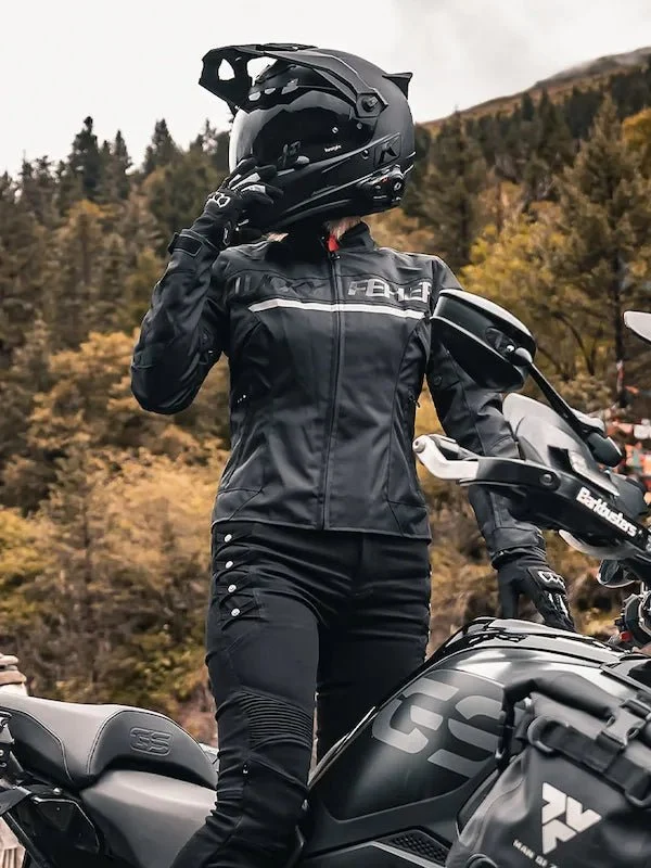 Pantalon Moto Femme Kevlar & Imperméable | RIDERIA™