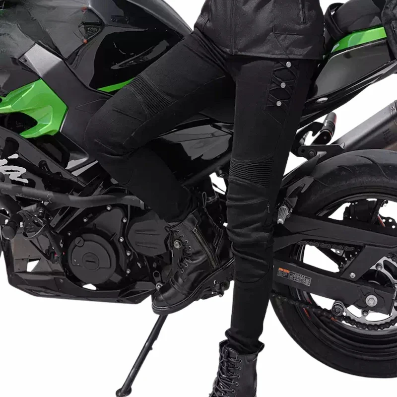Pantalon Moto Femme Kevlar & Imperméable | RIDERIA™