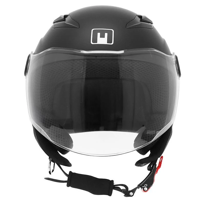 Casque Moto Enfant Jet Play Noir Mat — Protection ECE 22.06