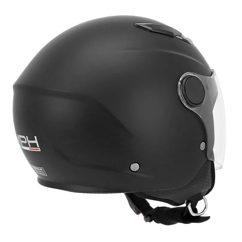 Casque Moto Enfant Jet Play Noir Mat — Protection ECE 22.06