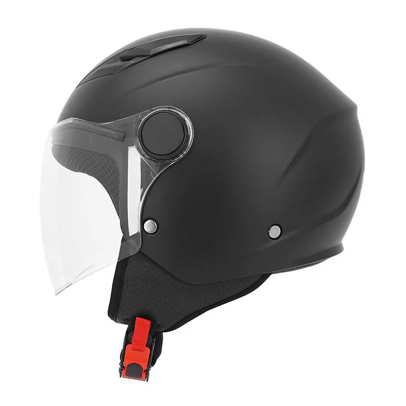 Casque Moto Enfant Jet Play Noir Mat — Protection ECE 22.06
