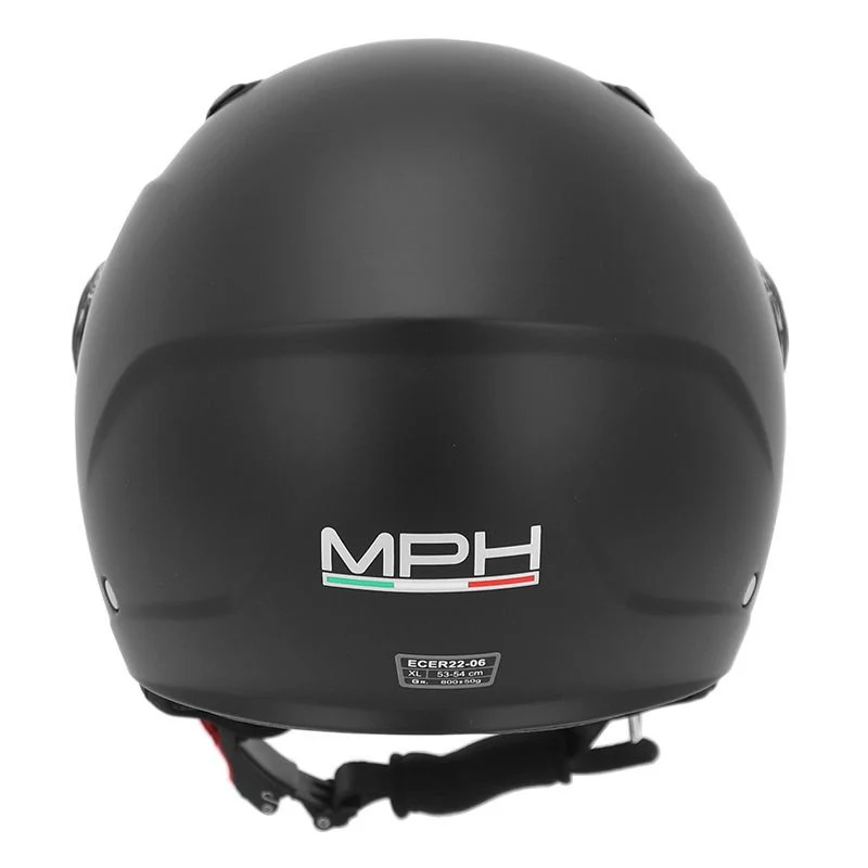 Casque Moto Enfant Jet Play Noir Mat — Protection ECE 22.06