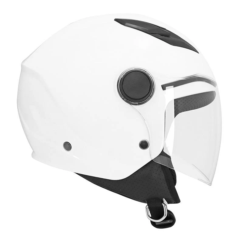 Casque jet enfant scooter homologué ECE 22.06 | JetPlay Blanc