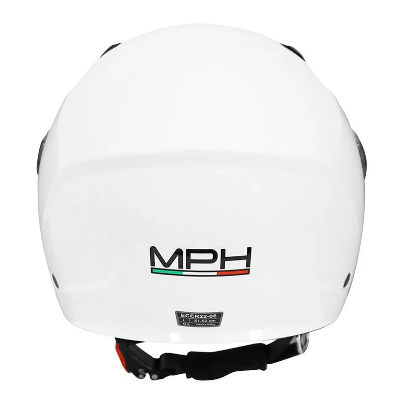 Casque jet enfant scooter homologué ECE 22.06 | JetPlay Blanc