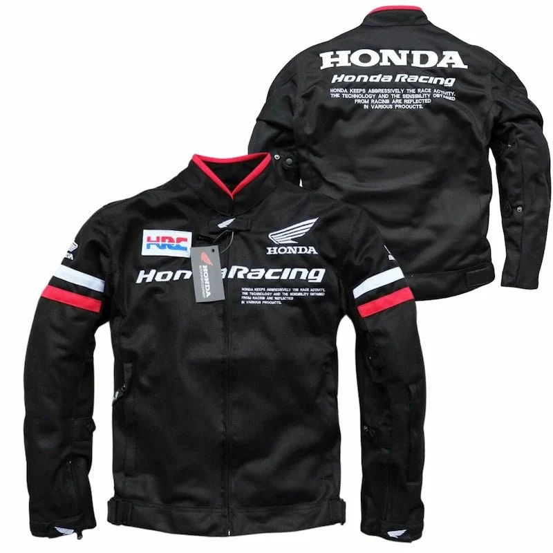 Veste moto été | Honda Racing HRC Noir