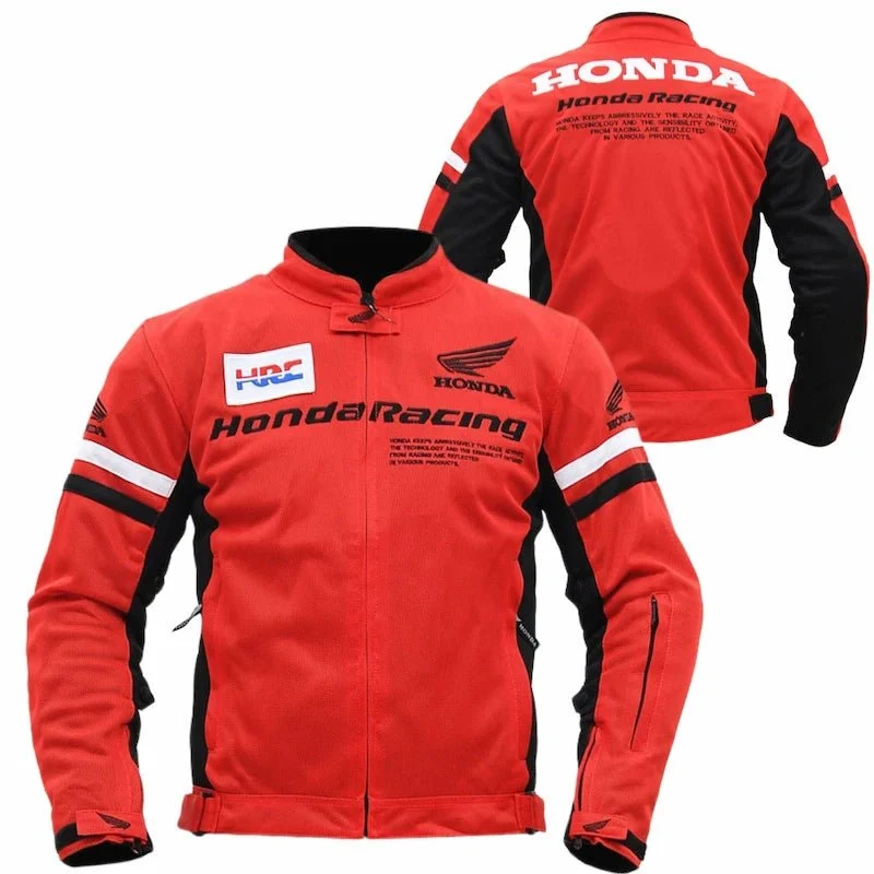 Blouson protection moto été | Honda Racing HRC rouge