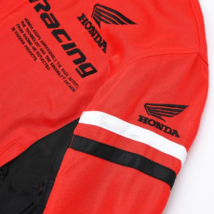 Blouson protection moto été | Honda Racing HRC rouge