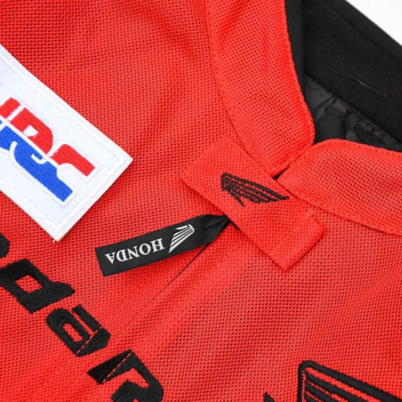 Blouson protection moto été | Honda Racing HRC rouge