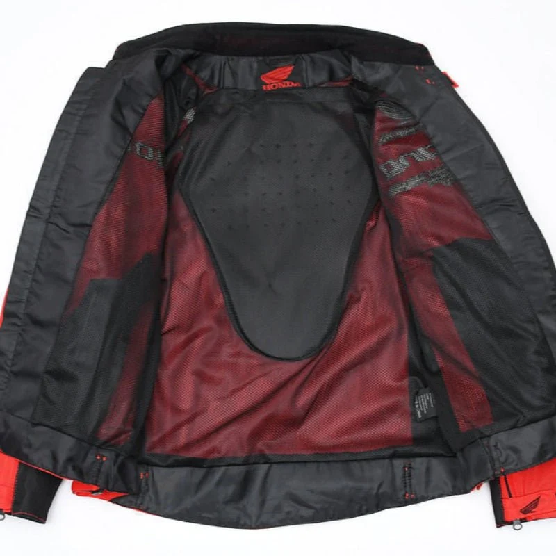 Blouson protection moto été | Honda Racing HRC rouge