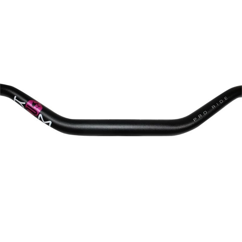 Guidon alu 28mm KRM Pro Ride noir/rose - Performance