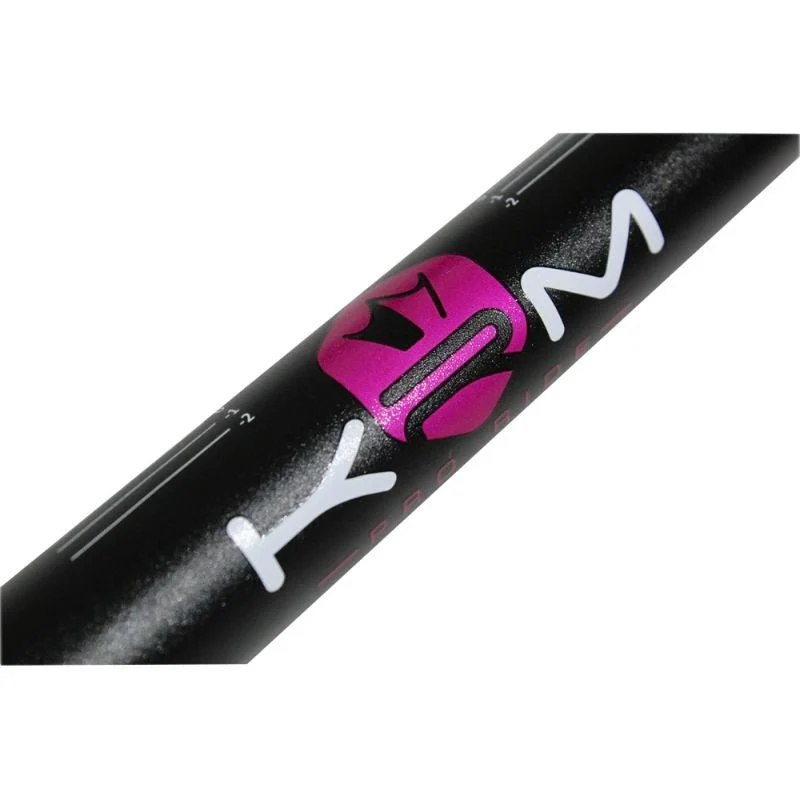 Guidon alu 28mm KRM Pro Ride noir/rose - Performance