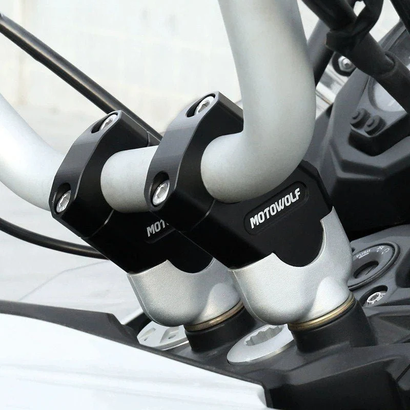 Pontet de Rehausse guidon moto 22/28mm