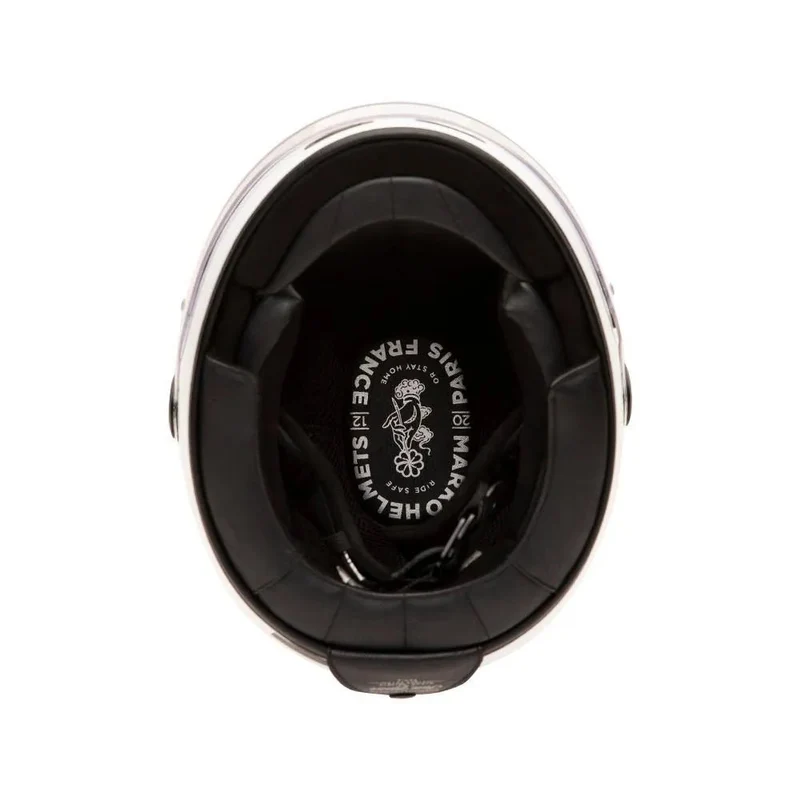 Casque Intégral Vintage | Marko - FULLMOON 2 22.06 Blanc