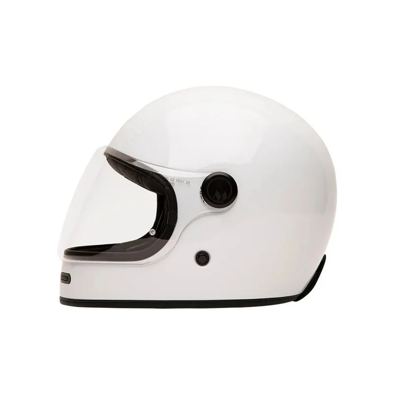 Casque Intégral Vintage | Marko - FULLMOON 2 22.06 Blanc